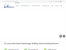 Tablet Screenshot of alliancetechnologiesllc.com